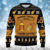 3D Digital Print Hooded Sweatshirt Unisex Loose Fit Casual Pullover Long Sleeve Air Layer Fabric Fall 2025