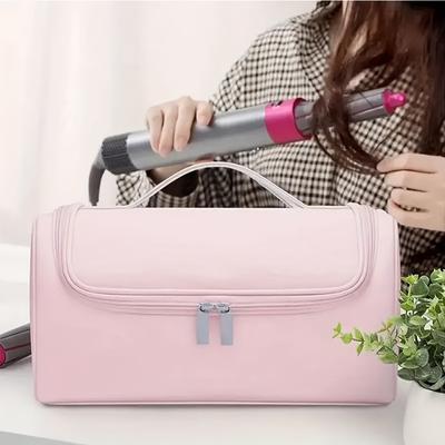 Портативный дорожный органайзер для набора фена D-Hair Dryer, вмещает насадки для завивки, выпрямляющие щетки, с застежкой-молнией, для хранения аксессуаров