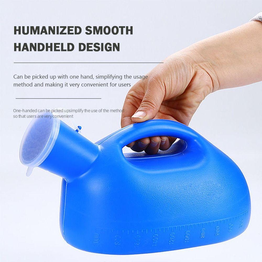 Plastic Material Large Capacity Urinal 2000ml Capacity Travel Urinal Urine Bottle For Car Use