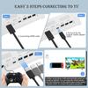 TV Docking Station for Switch and Switch OLED,Switch Docking Station with 4K/1080P HDMI Adapter and USB 3.0 Port,Replacement for Official Switch