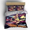 Colorful cricketer abstract illustration. Bedding sets Duvet cover sets Duvet covers Pillowcases(1 * Duvet Cover 2 * Pillowcases without duvet insert)