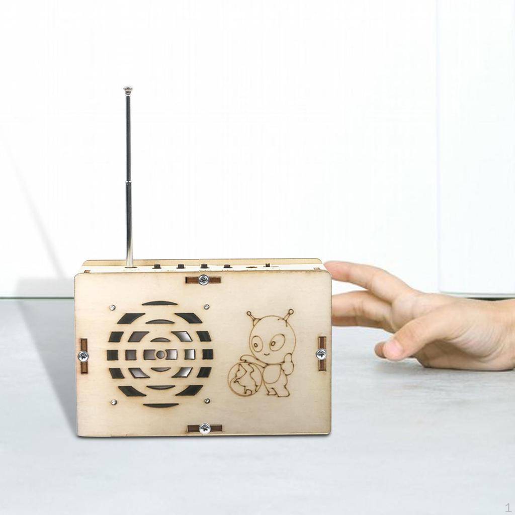 DIY Radio Model Science Kits Experiment Project Assembly Classroom Teaching Building Set for