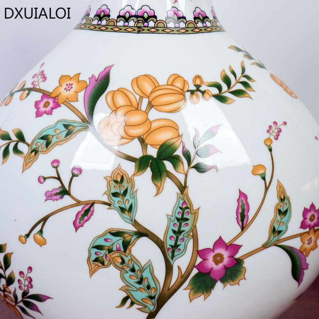 Керамическая ваза «Кулек удачи» Аксессуары для украшения дома Украшения для гостиной Настольные украшения Устройство для цветочной композиции