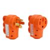 50A RV Male Female Plug Set Латунный контактор Корпус ABS Комплект сверхпрочных RV Male и Female Connector