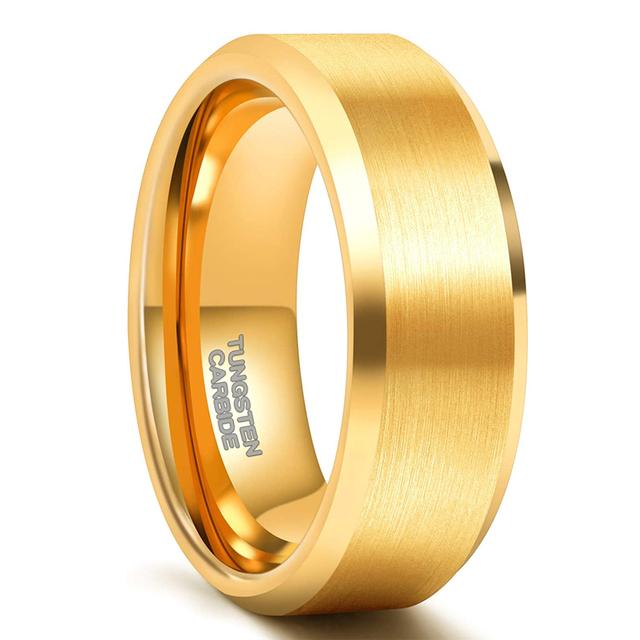 8 мм черное кольцо из нержавеющей стали с зигзагообразной канавкой, протектор шин, мотоциклетные кольца для мужчин, прочное матовое мужское обручальное кольцо