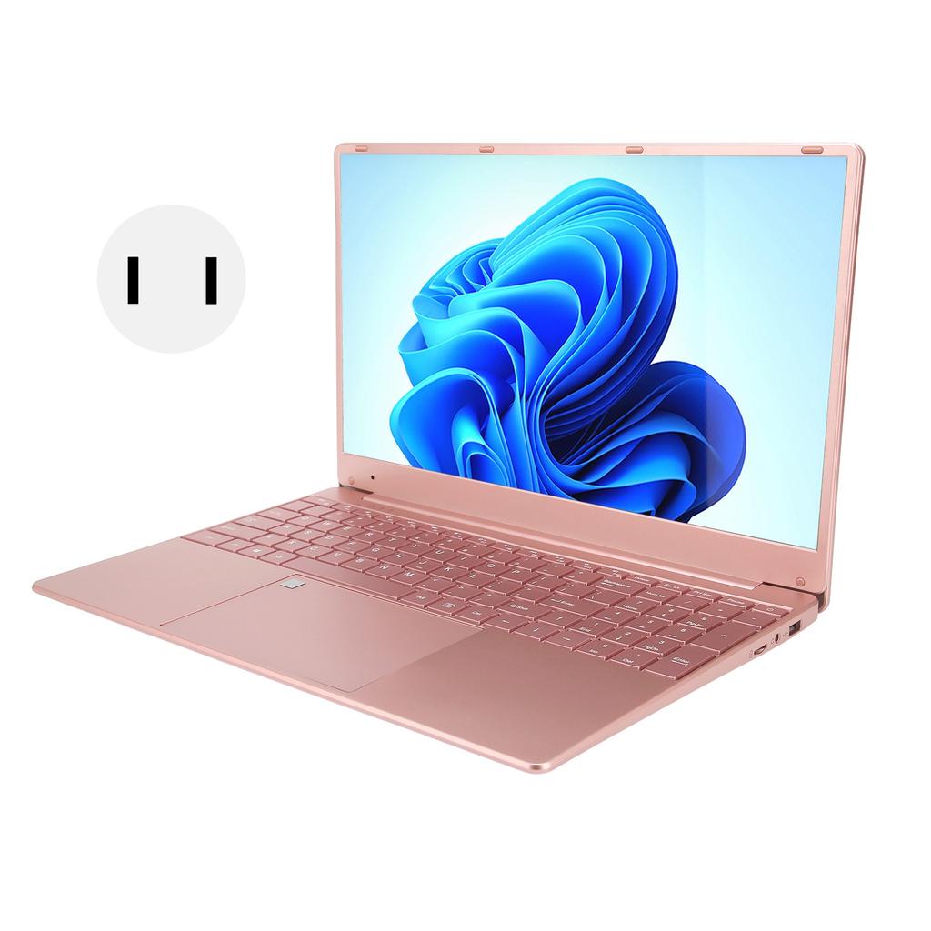 15,6-дюймовый ноутбук для Win 11 Pro HD 1920x1080 Четырехъядерный 16 ГБ ОЗУ 1 ТБ SSD Портативный ноутбук со сканером отпечатков пальцев