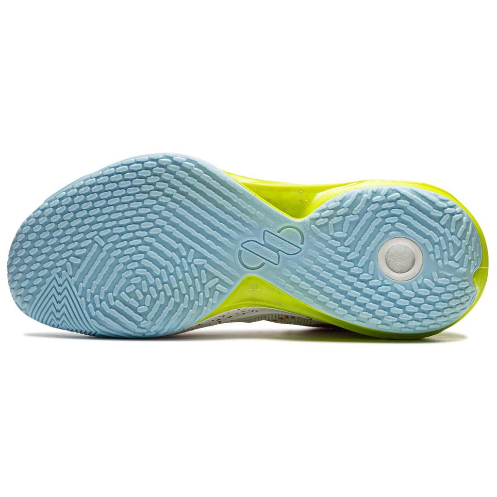 Баскетбольные кроссовки Li Ning Speed 11 Support Rebound Низкие Мужские Белый Зеленый Красный ABAU053-4