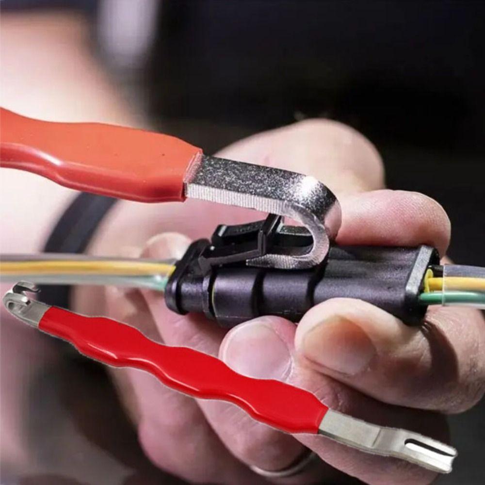 Angled Wire Plug Removal Tool Fuel Line Pliers Electrical Disconnect Pliers Vehicle Automotive