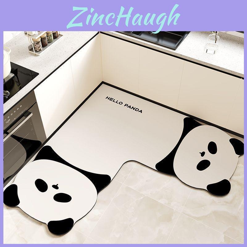 Animal Themed Silicone Diatom Mud Kitchen Rug With Waterproof Durable Design For Cooking And Bathroom