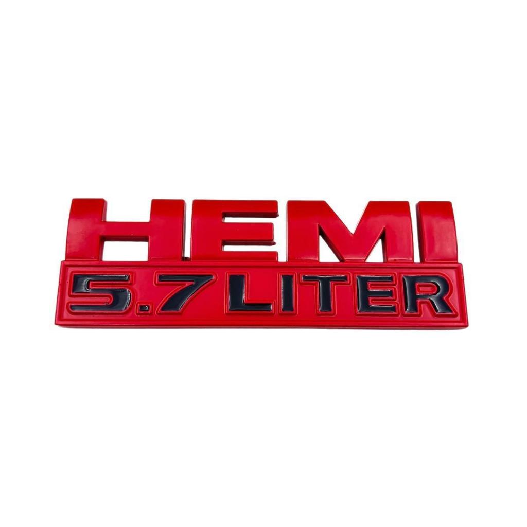 Металлическая наклейка Hemi 5.7L для Dodge RAM 1500/2500