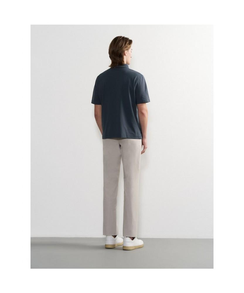 GLXY (GALAXY LIFESTYLE) Glxy [Galaxy Lifestyle][Three-No-No Clothing] Coolair Polo Shirt Ash