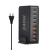 268 Вт 240 Вт настольное зарядное устройство GaN Quick PD 8 портов USB Type C США ЕС Австралия Великобритания адаптер для мобильного телефона ноутбука ПК док-станция для зарядки