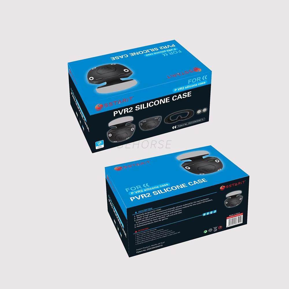 Силиконовый чехол для лица VR и защитный чехол для VR Shell, совместимый с аксессуарами Playstation VR2, кронштейн для лицевого интерфейса VR, чехол для гарнитуры VR