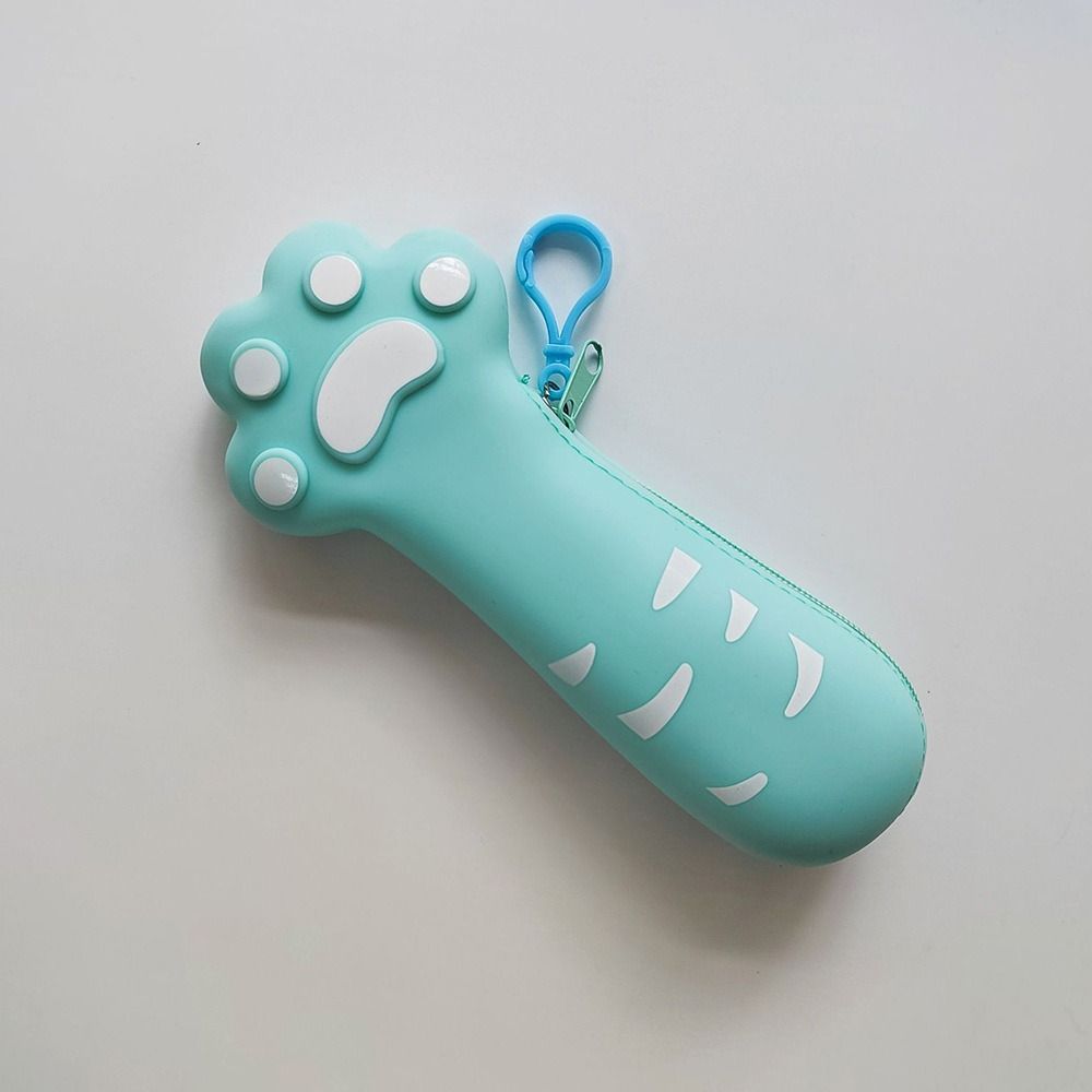Simulated Fruit Pencil Case Silicone Stationery Pouch Portable Pen Bag  School Office