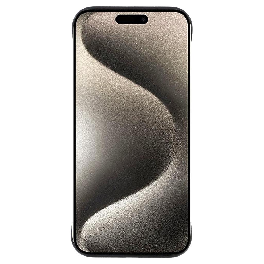 X-LEVEL For iPhone 15 Pro Magnetic Case Boardless PC+Metal Phone Back Cover