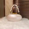 Special-Shaped Acrylic Box Women'S Clutch Bag Premium Pearl Wrist Dinner Shoulder Bag