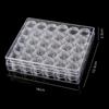 Round Shape Bead Storage Box Clear Beads Organizer New Transparent Bottles  Bead Storage