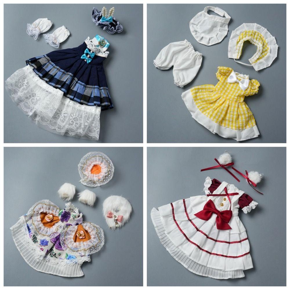 Милая одежда для кукол BJD 1/6, изысканное платье для куклы BJD 1/6 размером 30 см
