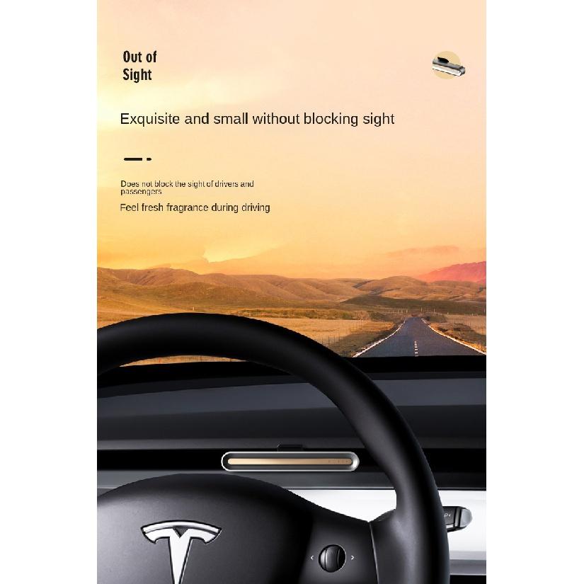 Для Tesla Model Y 3, автомобильная ароматерапия, автомобильный парфюм, свет, аромат, аксессуары для салона автомобиля, автомобильный воздух