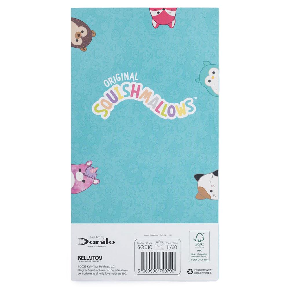 Открытка на день рождения Squishmallows