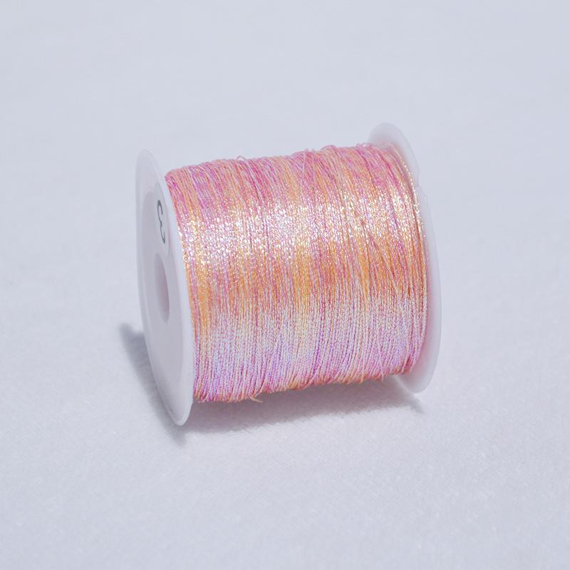 Золотая нить Золотая серебряная шелковая нить Симфоническая нить Цвет золотая нить для браслета из веревки ручной работы Плетеная веревка Нефритовая нить Материал плетеные вручную ювелирные изделия