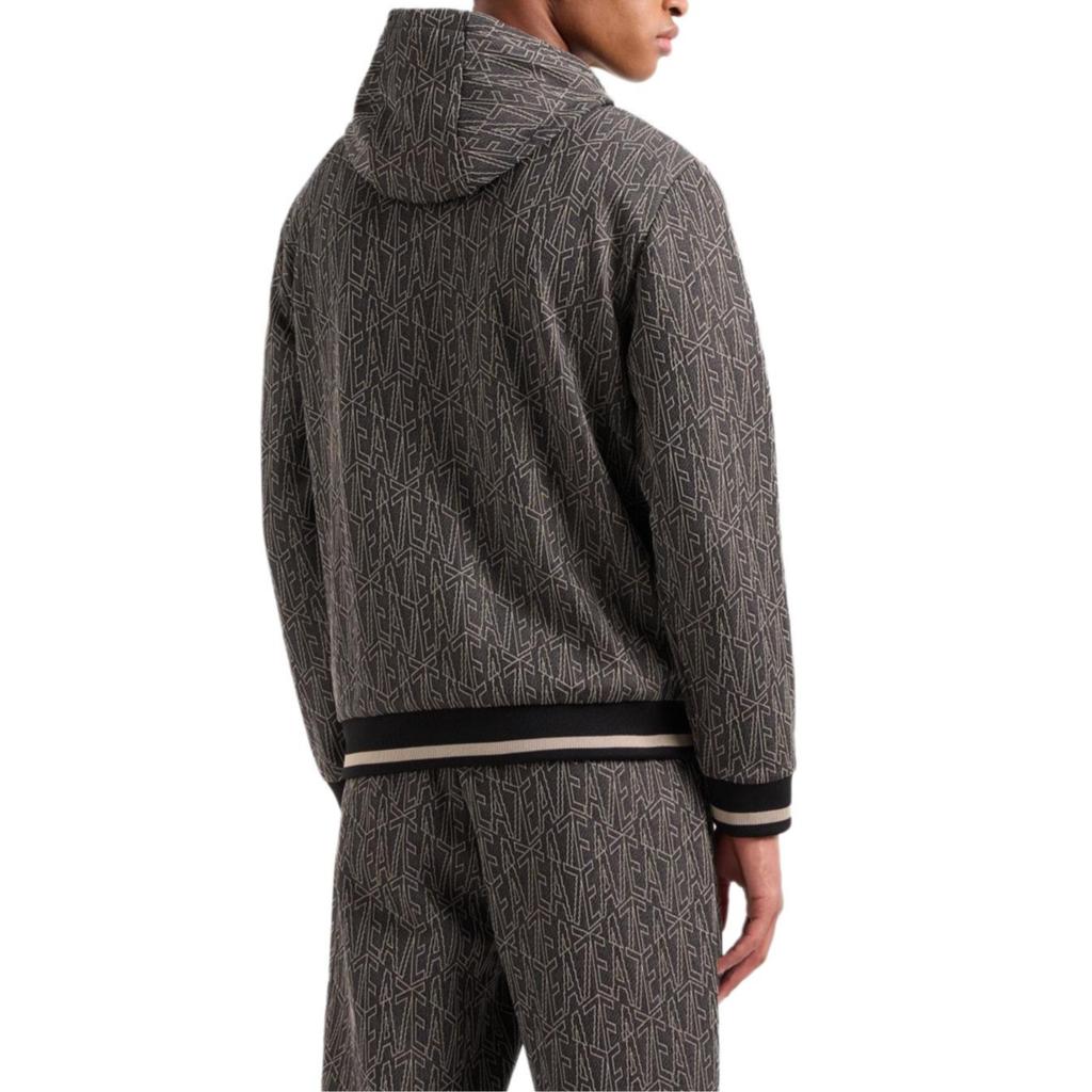 Ea7 EMPORIO ARMANI Свитшот с капюшоном и узором из логотипов 7M000100-AF13961-UC001