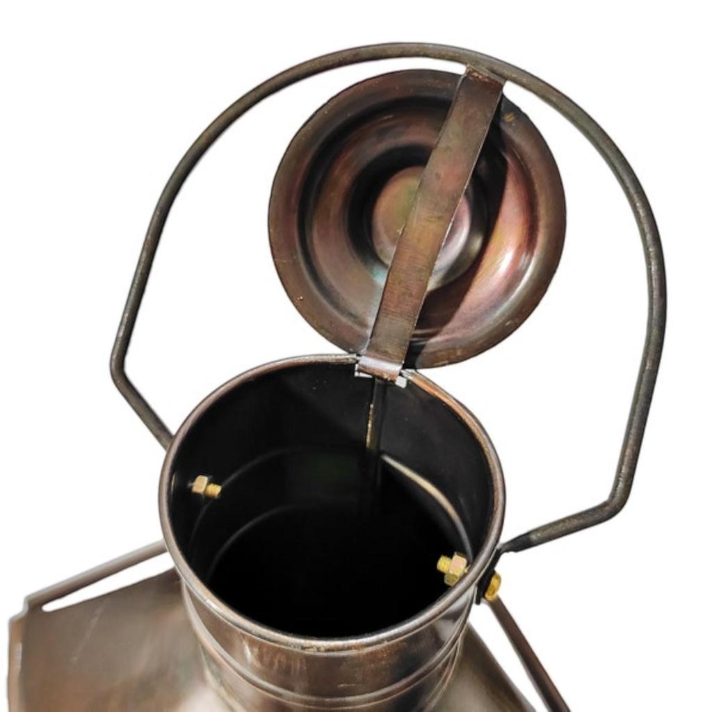 13-дюймовая морская шахтерская лампа из цельного железа, масляный фонарь для корабля, морской подарок на Хэллоуин, День благодарения, Рождество и годовщину