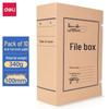 Deli 5695 Acid-Free Kraft File Box, 10-Pack