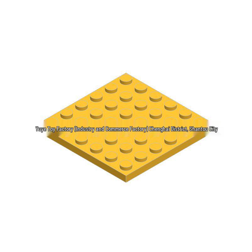Compatible 6x6 Universal Plate 3958 for Building Blocks MOC Accessories