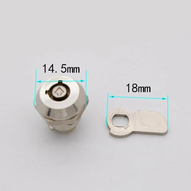 2PCS Security Furniture Locks Hardware Cam Lock For Security Door Cabinet Mailbox Drawer Cupboard Locker With 2 Keys 4