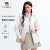 Camel Женская мягкаяshell куртка для улицы с флисовой подкладкой