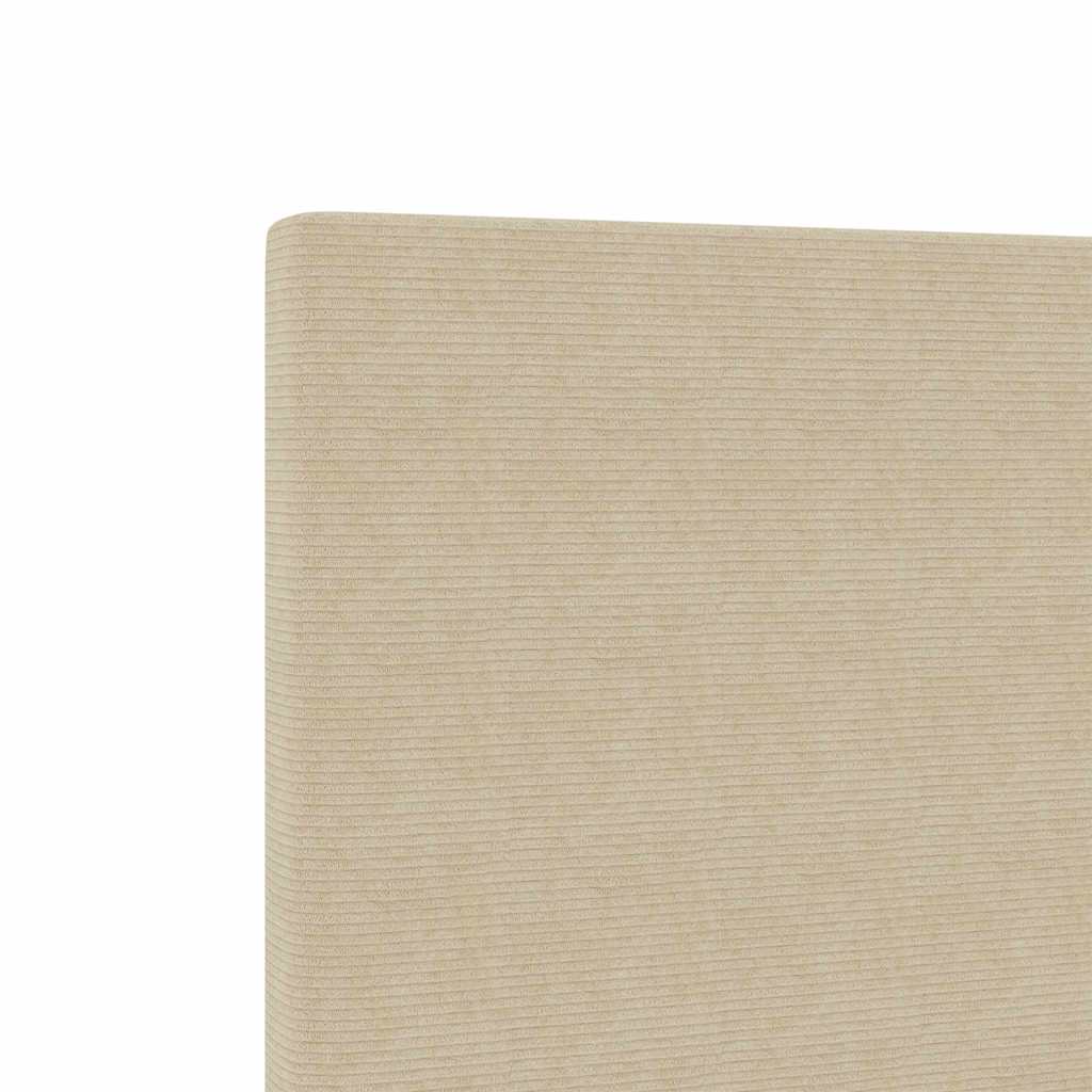 Headboard Light Green Gray 80 cm Cord Fabric