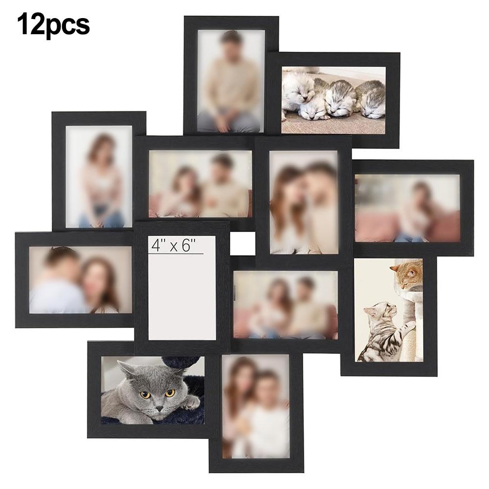 12 шт. Коллажные фоторамки 10x15 см Многослойные коллажные фоторамки Для дорогих воспоминаний Украшение дома