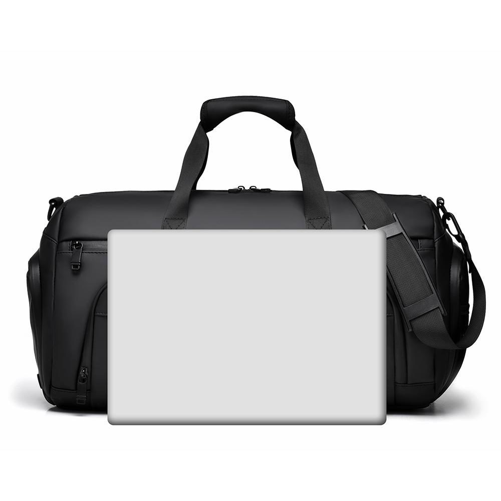 Мужская спортивная сумка для фитнеса, сумка для путешествий на короткие расстояния, с разделением на сухую и влажную среду, переносная сумка через плечо