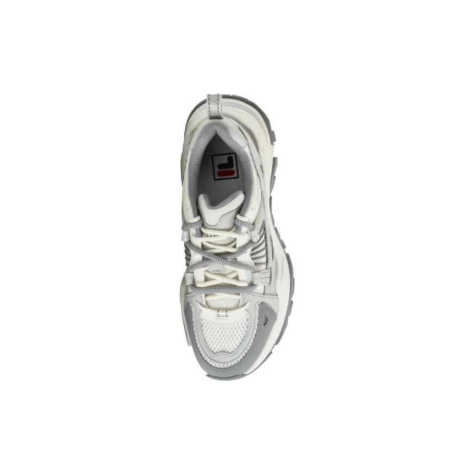 FILA SOFIA 1S + Fish Bone 1S+ Textile, Synthetic Leather Low top Chunky Sneakers Women's Gray F12W331111FGA