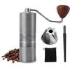 ESTVLB All-Metal Manual Coffee Grinder with 420 Stainless Steel Grinding Grinders, External Adjustment, 60 Levels of Coarseness, Disassembleable