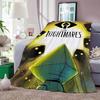 Adventure Game L-Little Nightmares Throw Lightweight 240g Flannel Blanket Soft Skin-friendly for Summer Cooling