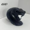 Cool Desk Accessories 3D Printed Snake Head Ornament, Sculpture with Sharp Teeth, for Shelves Realistic Animal Figurine Halloween Home Living Room And