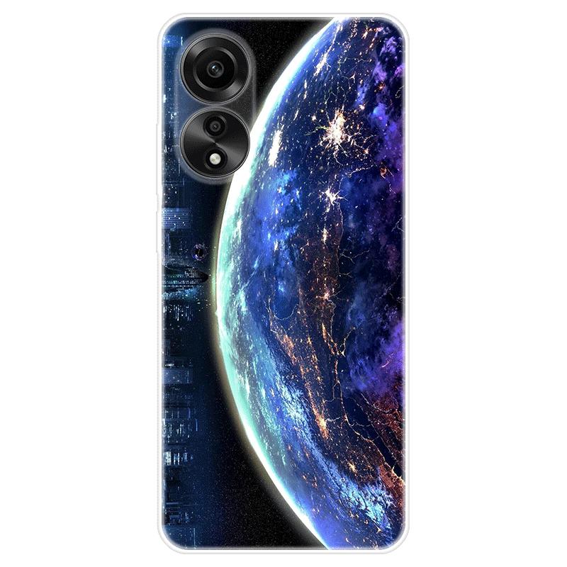 Для OPPO A78 OPPOA78 4G чехол Мягкая силиконовая задняя крышка чехол для телефона с рисунком мультфильма Креатив