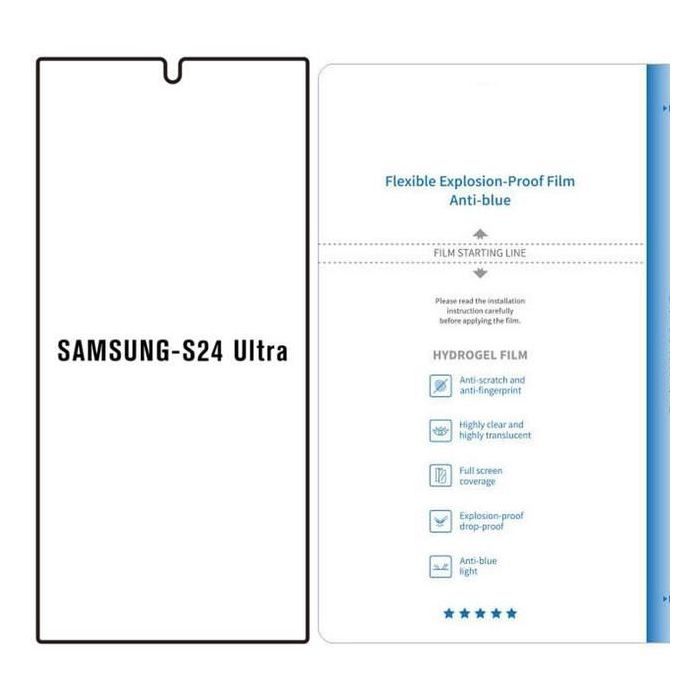 Film de protection téléphone-AILIKA- SAMSUNG S24 ULTRA -Anti-Lumière Bleue film hydrogel SAMSUNG S24 ULTRA