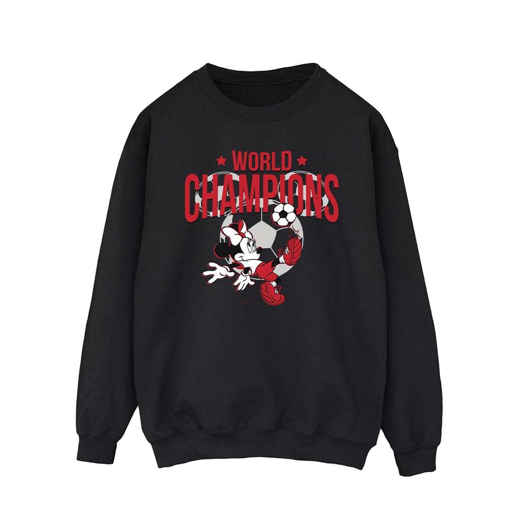 Disney Mens Minnie Mouse World Champions Sweatshirt