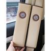 Safety Belt Shoulder Pad Cover Linen Cotton Car Safety Belt Protection Sleeve Anti-Strangulation Anti-Wear All Year Round Universal Protective Cover