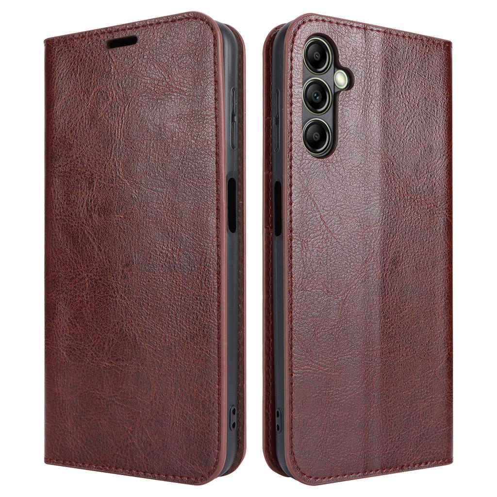 For Samsung Galaxy A14 5G/4G Wallet Case Split Leather Phone Cover Magnetic Closing