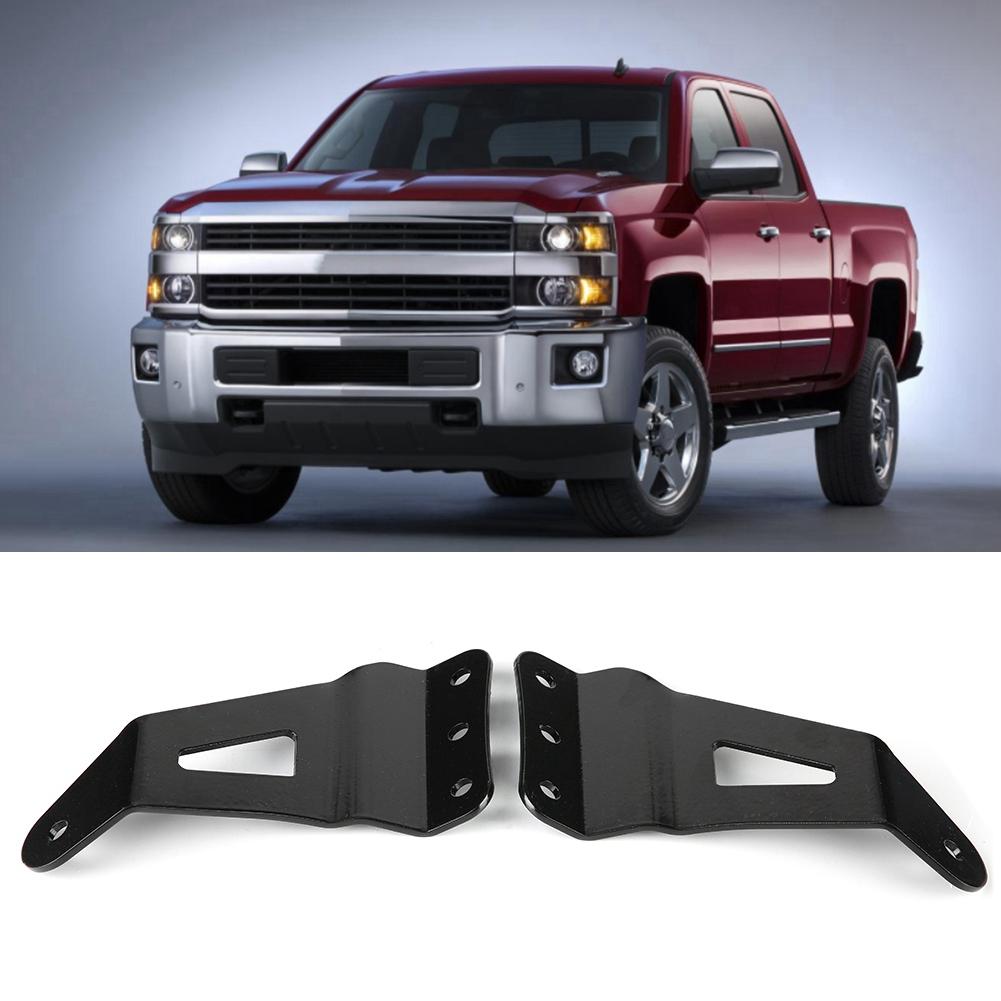 52in Curved LED Light Bar Mounting Brackets for Ford F250 F350 4WD 2WD 1999‑2015