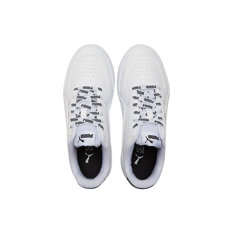 Puma Caven Logomania - Кроссовки Унисекс Бело-Черные 383857-01