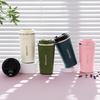 LED Lid Digital Thermos - Double Wall Metal Coffee Mug, Custom Logo & 12-Hour Heat Retention for Office Travel Outdoor