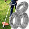 Heavy Duty Serrated Edge Trimmer Line Steel Inner Core Sharp Cutting Weed Wacker Accessory for Garden Lawn Yard Weeding