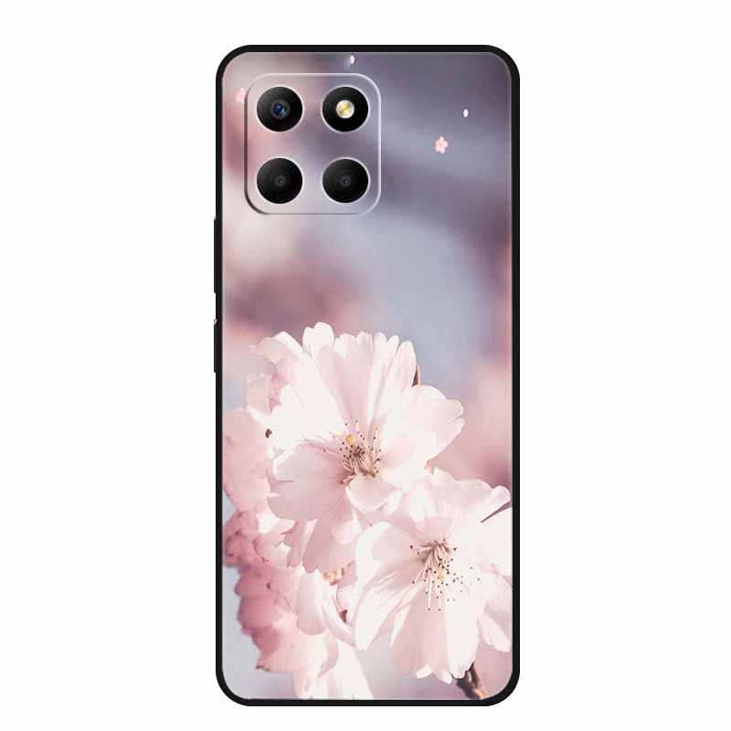 Чехол для Honor X6a Животные ТПУ Силикон Мягкая Задняя Крышка Телефона для Huawei Honor X6a HonorX6A 2023 Защитный Волк Черный Крутой Чехол