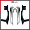 For Renault Megane 2 Chrome Door Handle Interior Door Grab Handle Left Right Set Door Handle Grip for Renault Megane MK2 7701475316 7701475315