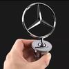 FXIK3 Hood Grille Chrome Star Emblem Logo Mounted Star Front Hood Ornament For Mercedes Benz W204 W205 W203 W211 W212 W213 W201 W210